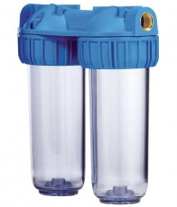 Фильтр магистральный (колба) Kristal Slim D 10" T 1" - Водоподготовка. Умягчитель воды. Обезжелезивание воды