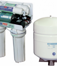 Обратный осмос AP-580P-LC 4-х ступ. установка с насосом - Водоподготовка. Умягчитель воды. Обезжелезивание воды