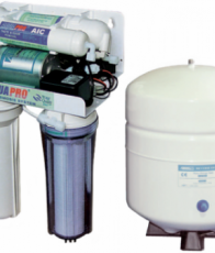 Обратный осмос Aquapro AP-580P 4-х ступ. установка с насосом - Водоподготовка. Умягчитель воды. Обезжелезивание воды